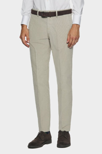 chinos in velluto a costa interrotta