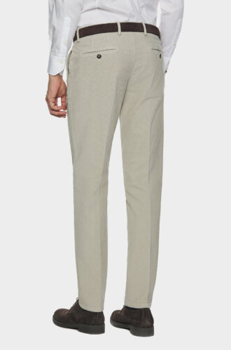 chinos in velluto a costa interrotta