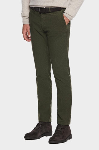 chinos in velluto a costa interrotta